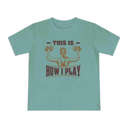 Rcnsons Unisex Classic Jersey 'Play' T-shirt