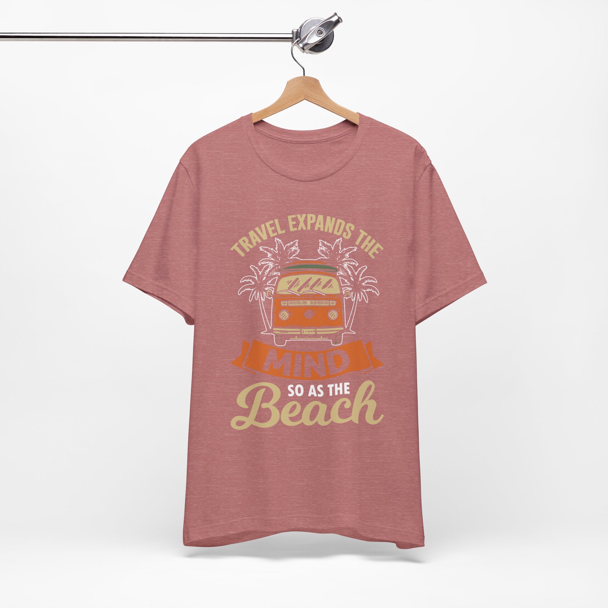Unisex Travel Expands the mind Short Sleeve Tee