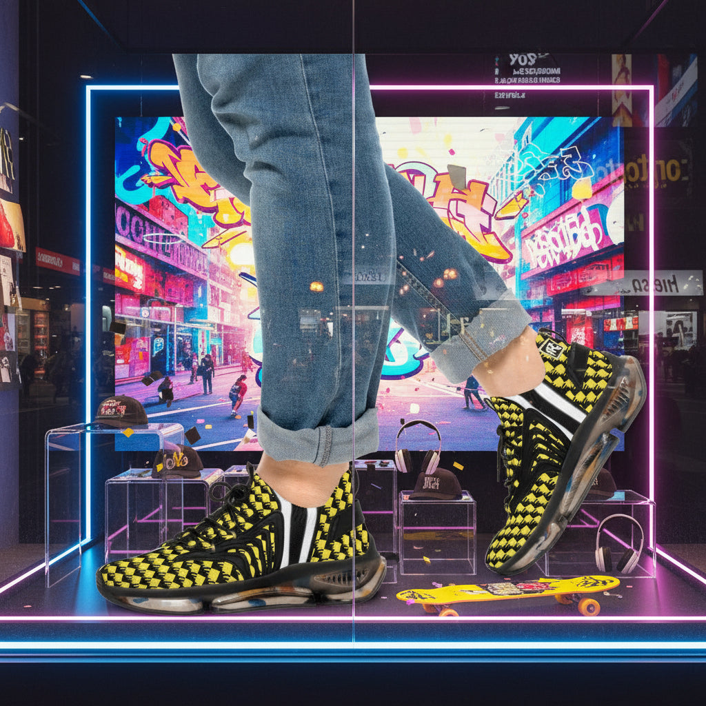 Mesh Sneakers R-Design Printify