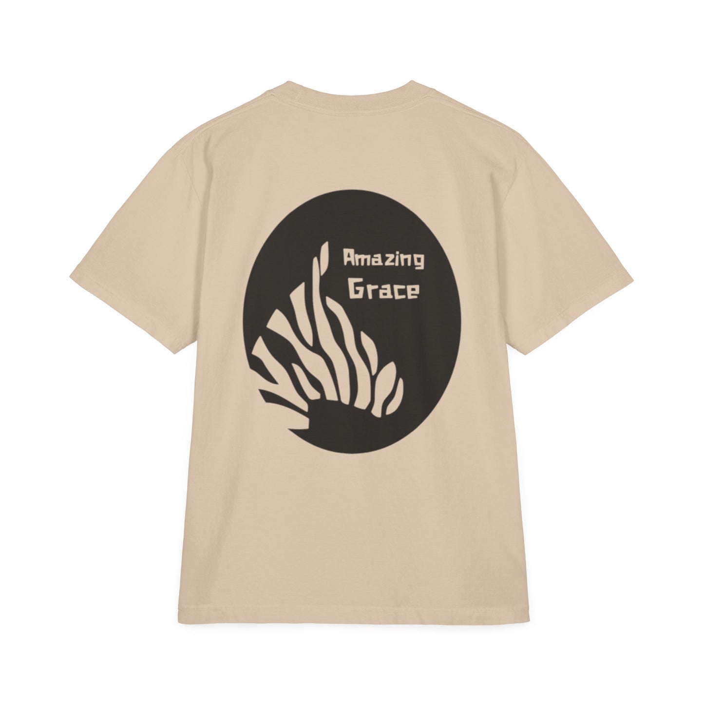 Unisex Graphic Tee - Amazing Grace T-Shirt for Faith and Inspiration, Casual Wear, Gift for Friends, Church Events, Spiritual Retreats