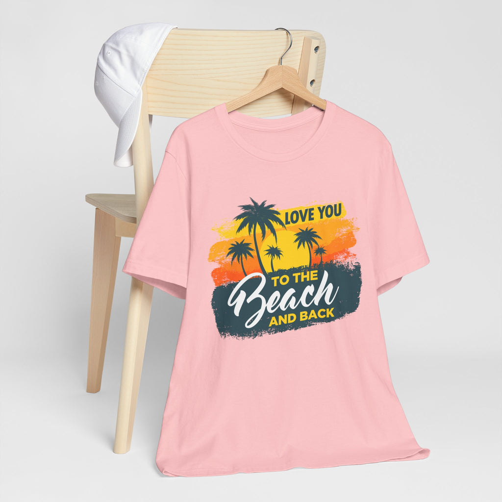 Je t’aime à la plage Tee unisexe 