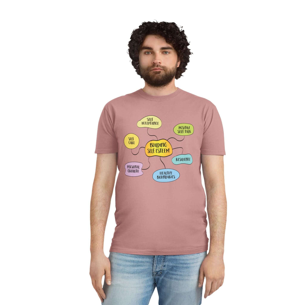 Faded Shirt - Building Self-Esteem Graphic Tee