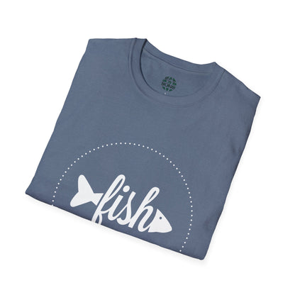 Casual Fish Graphic Tee - Perfect for Nature Lovers