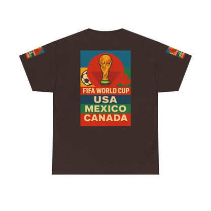 FIFA World Cup Unisex Tee, Sports Fan Shirt, Soccer T-Shirt, Tournament Apparel, Team Spirit Gear, Gift for Fans Printify