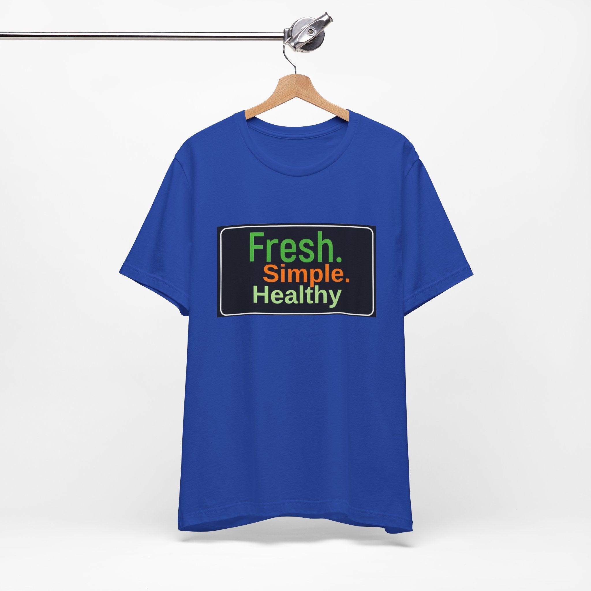 Unisex Fresh Simple Short Sleeve Tee