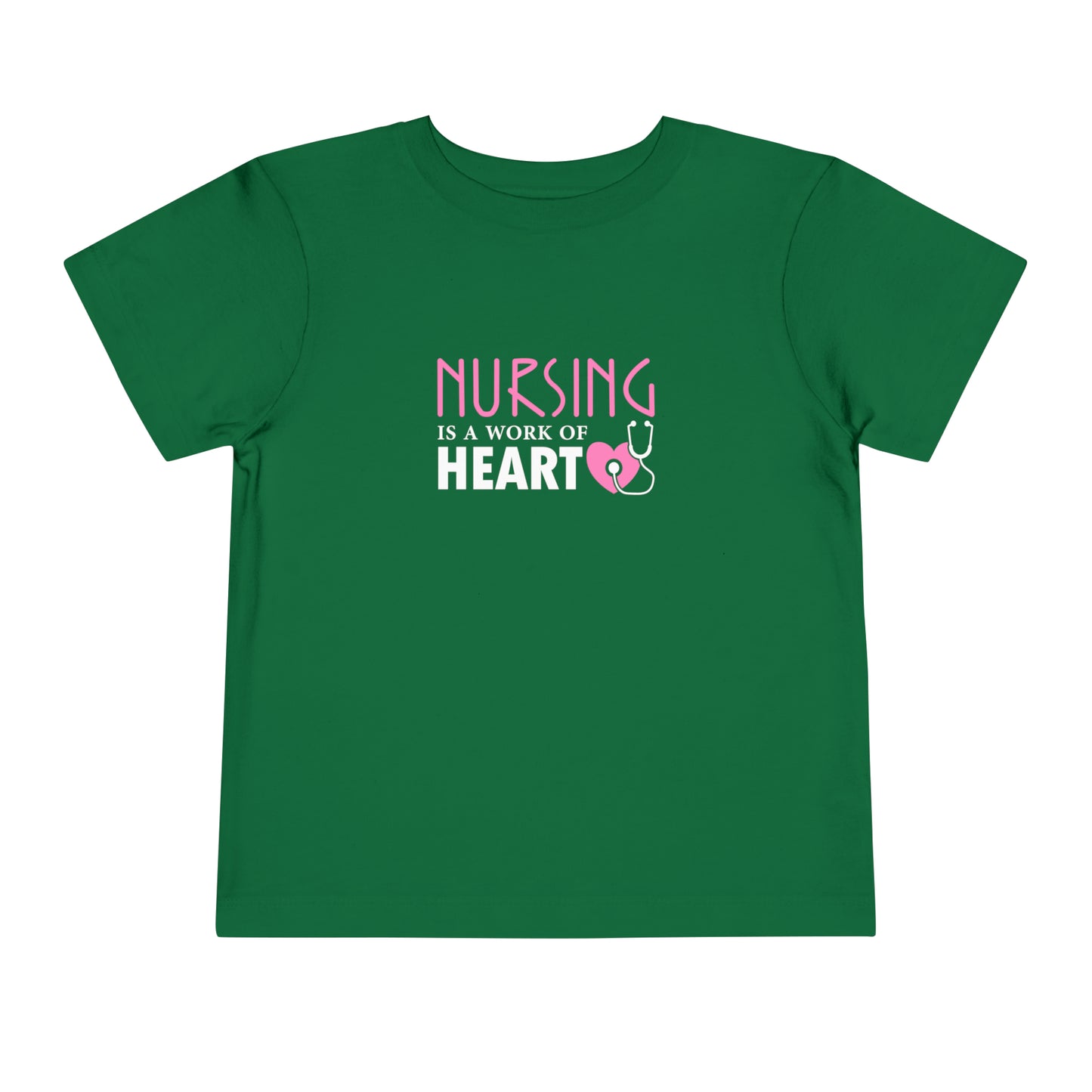 Nursing Is A Way Of Heart Toddler Tee