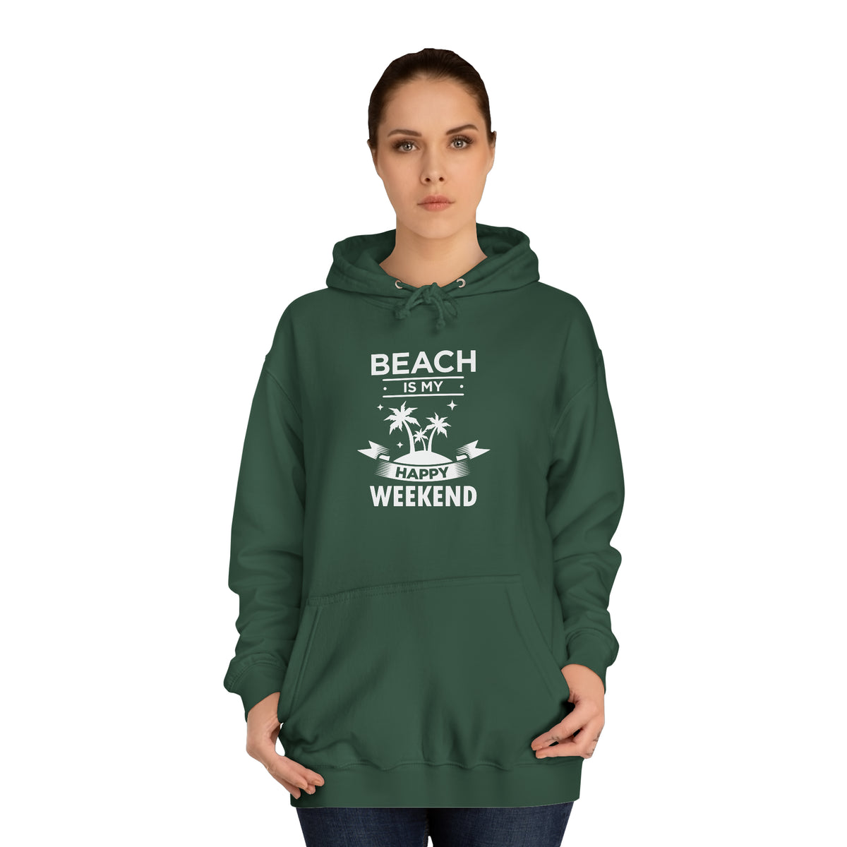 Beach Is My Happy Weekend Unisex Hoodie