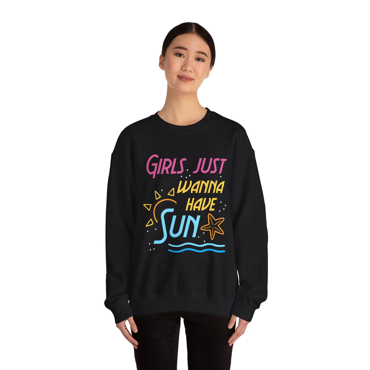 Les filles veulent juste avoir le sweat-shirt unisexe Sun 