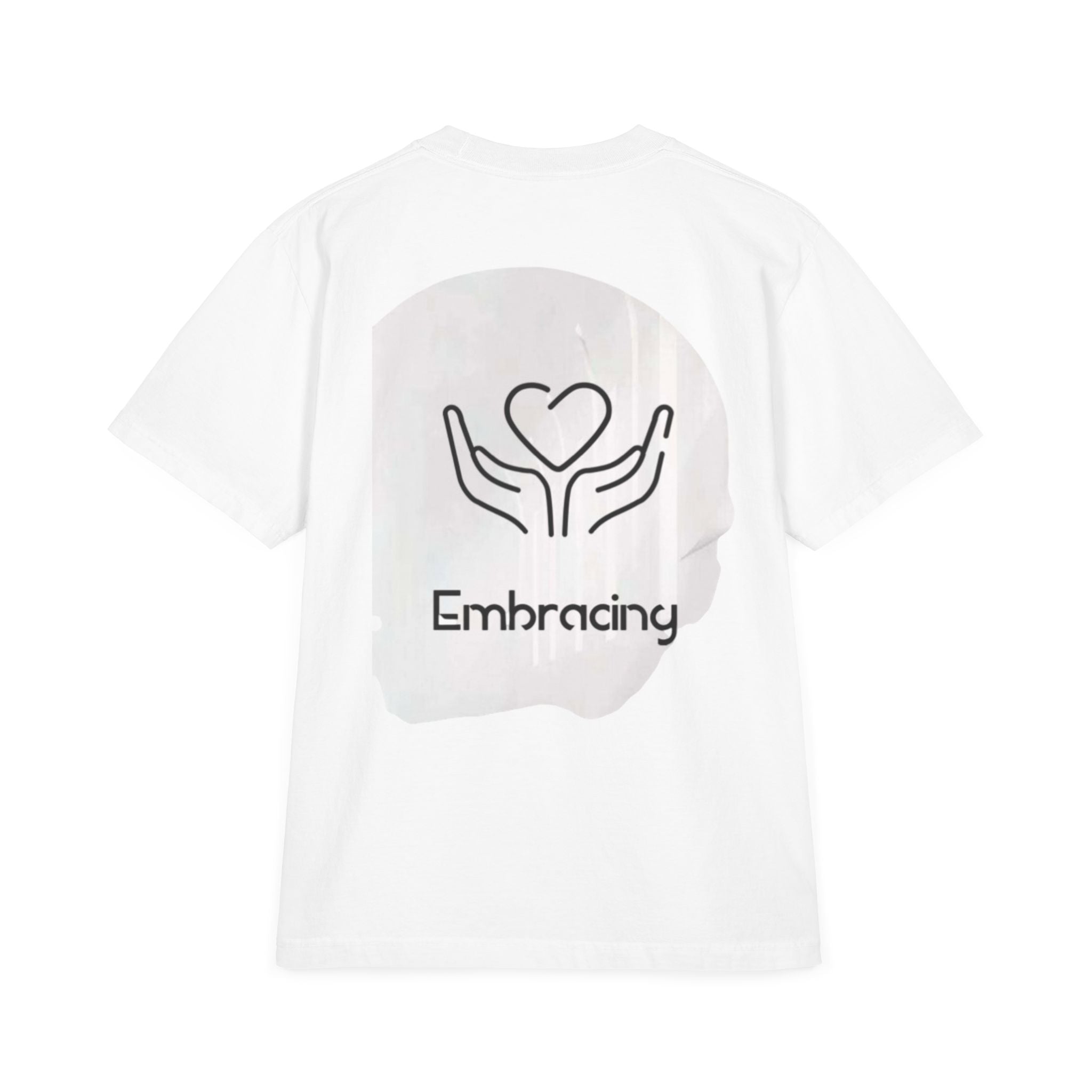 Drop-Shoulder T-Shirt Embracing Design