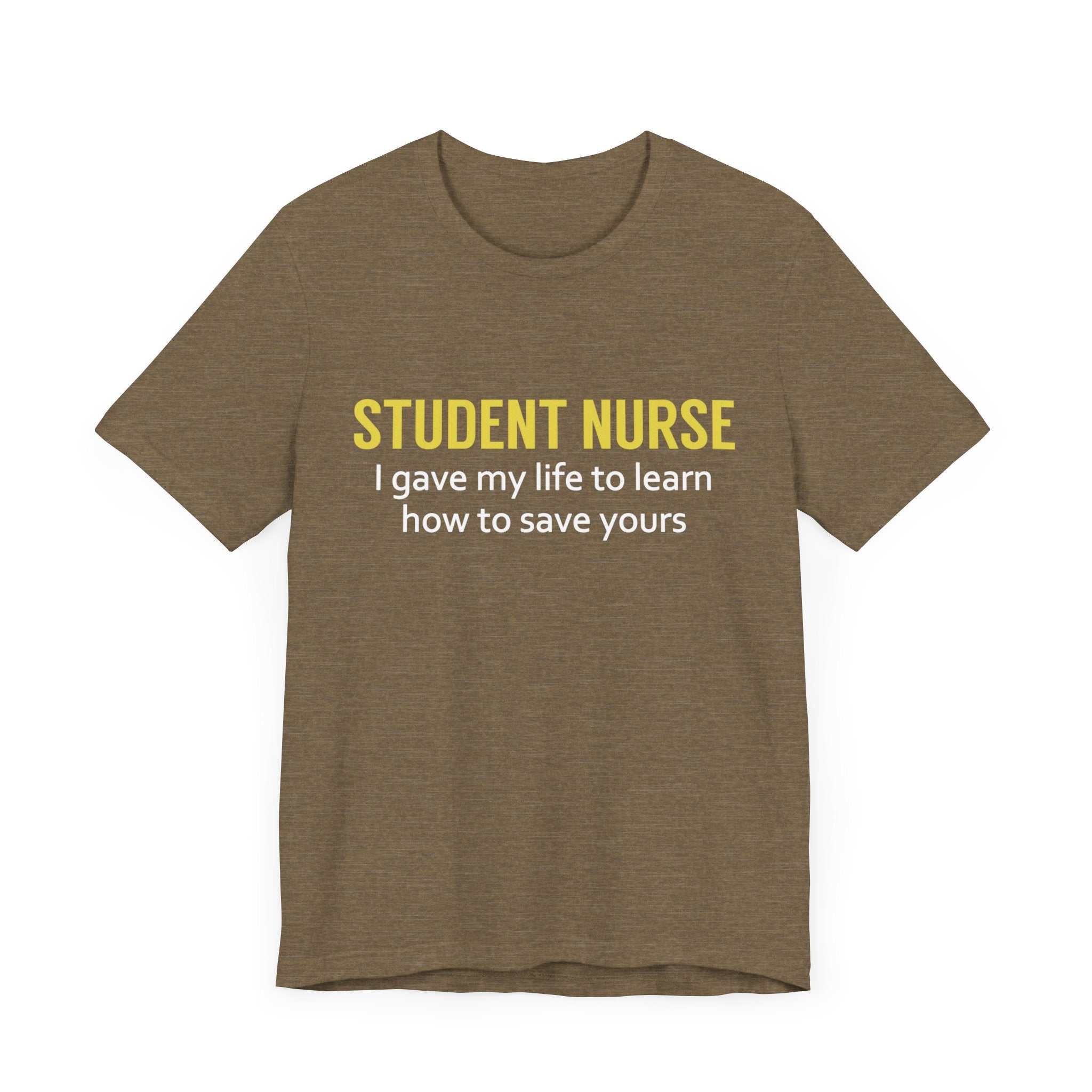 Tee-shirt unisexe infirmière étudiante 