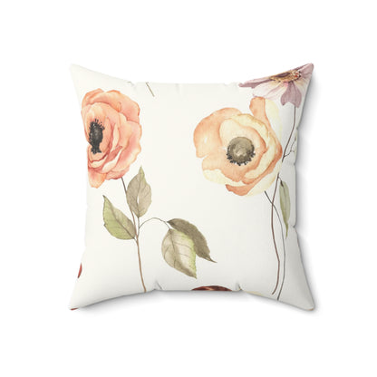 Spun Polyester Square Pillow