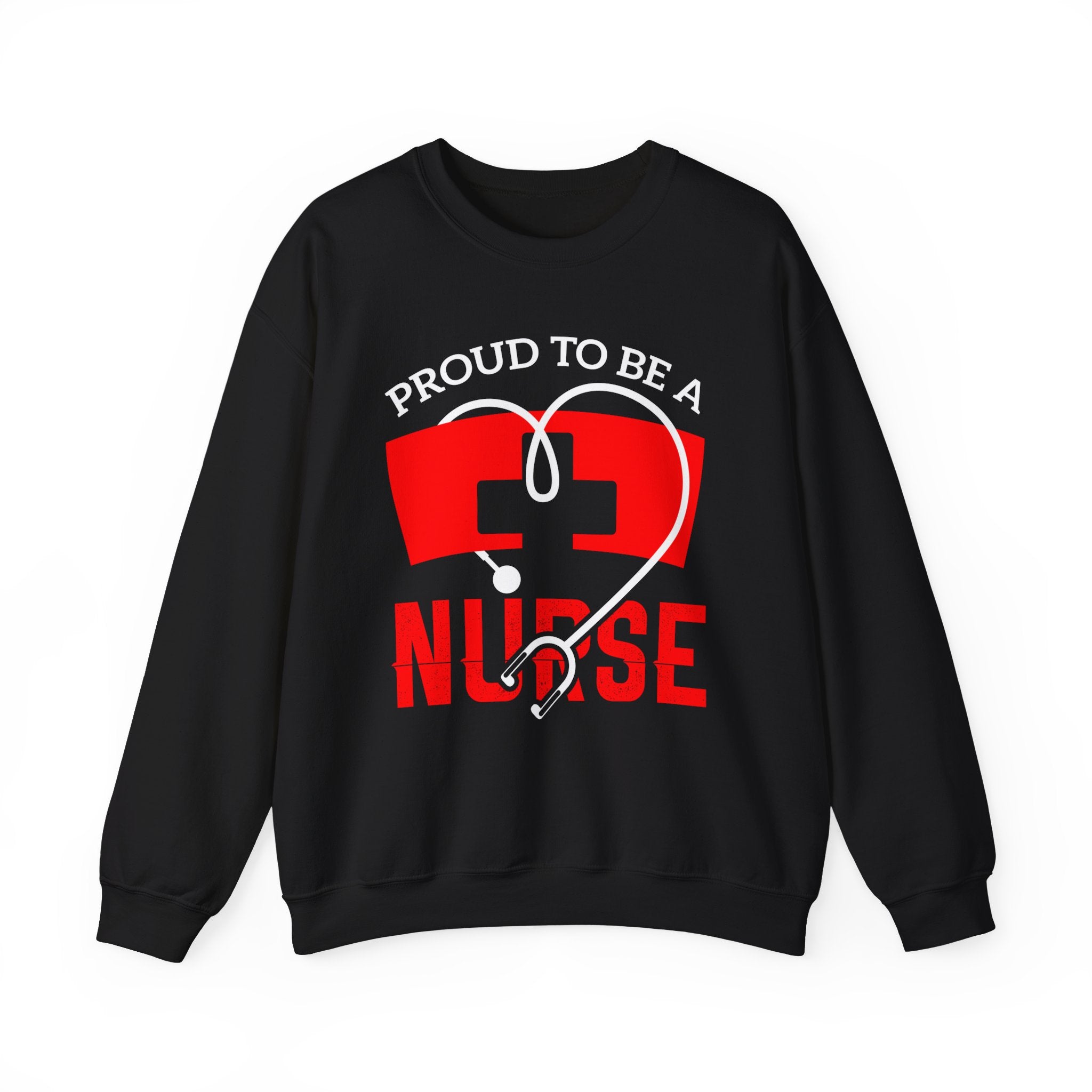 Fier d’être un sweat-shirt unisexe infirmière 