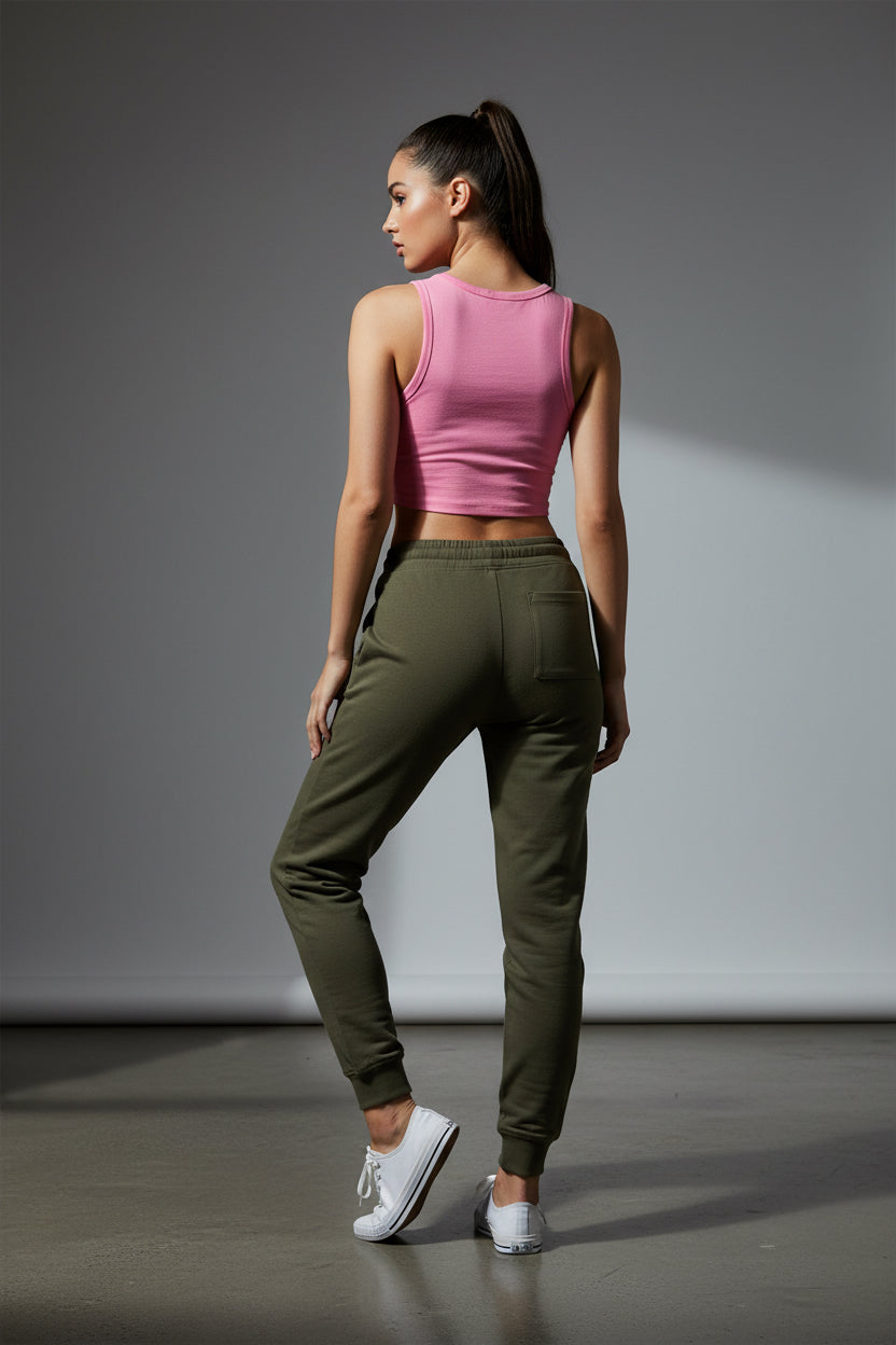 Blessed Embroidered Sweatpants — Fleece Joggers with 'blessed' Script