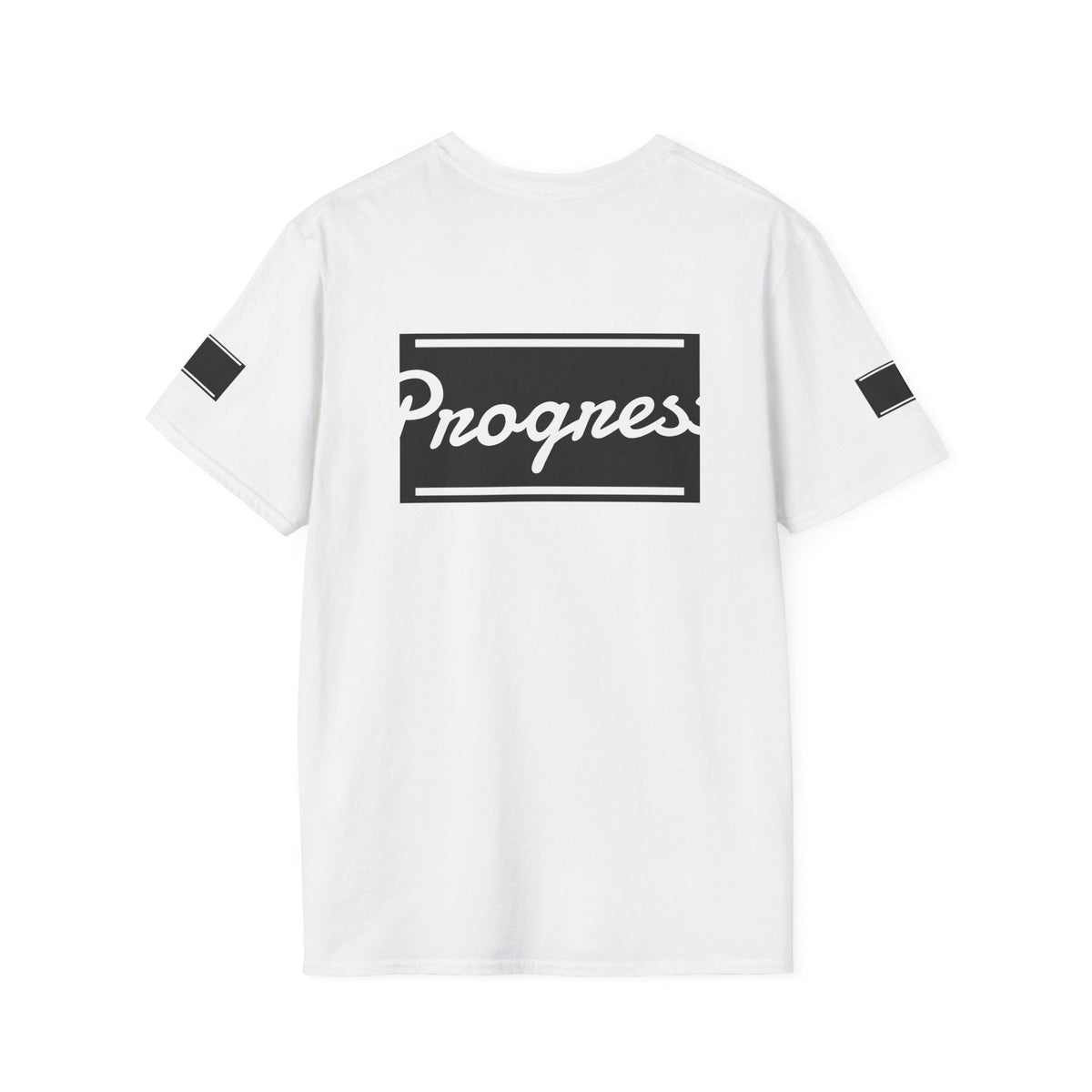 Motivational Unisex Softstyle T-Shirt | Progress Tee, Gift for Teens, Casual Wear, Workout Shirt, Inspirational Apparel Printify