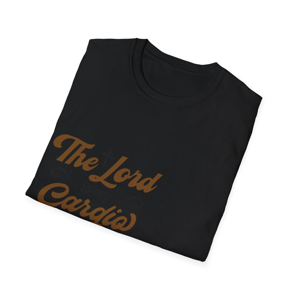 Faith-Inspired Unisex T-Shirt, The Lord is My Cardia, Christian Apparel, Spiritual Gift, Everyday Comfort Wear, Perfect for Church, [...] Printify