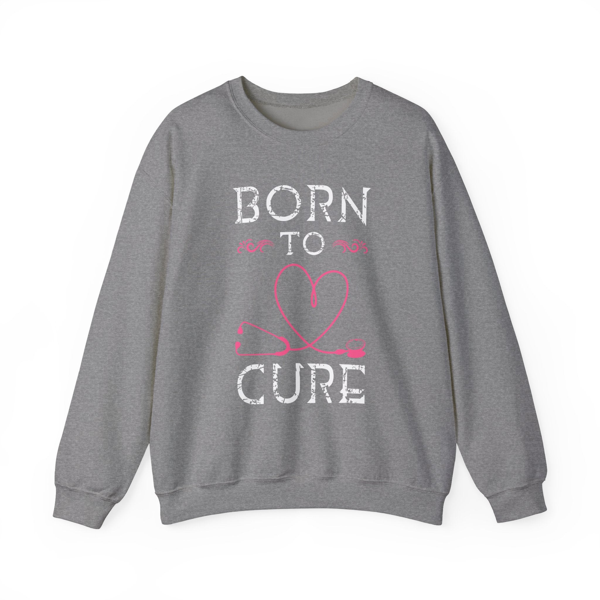 Sweat-shirt unisexe né pour guérir 
