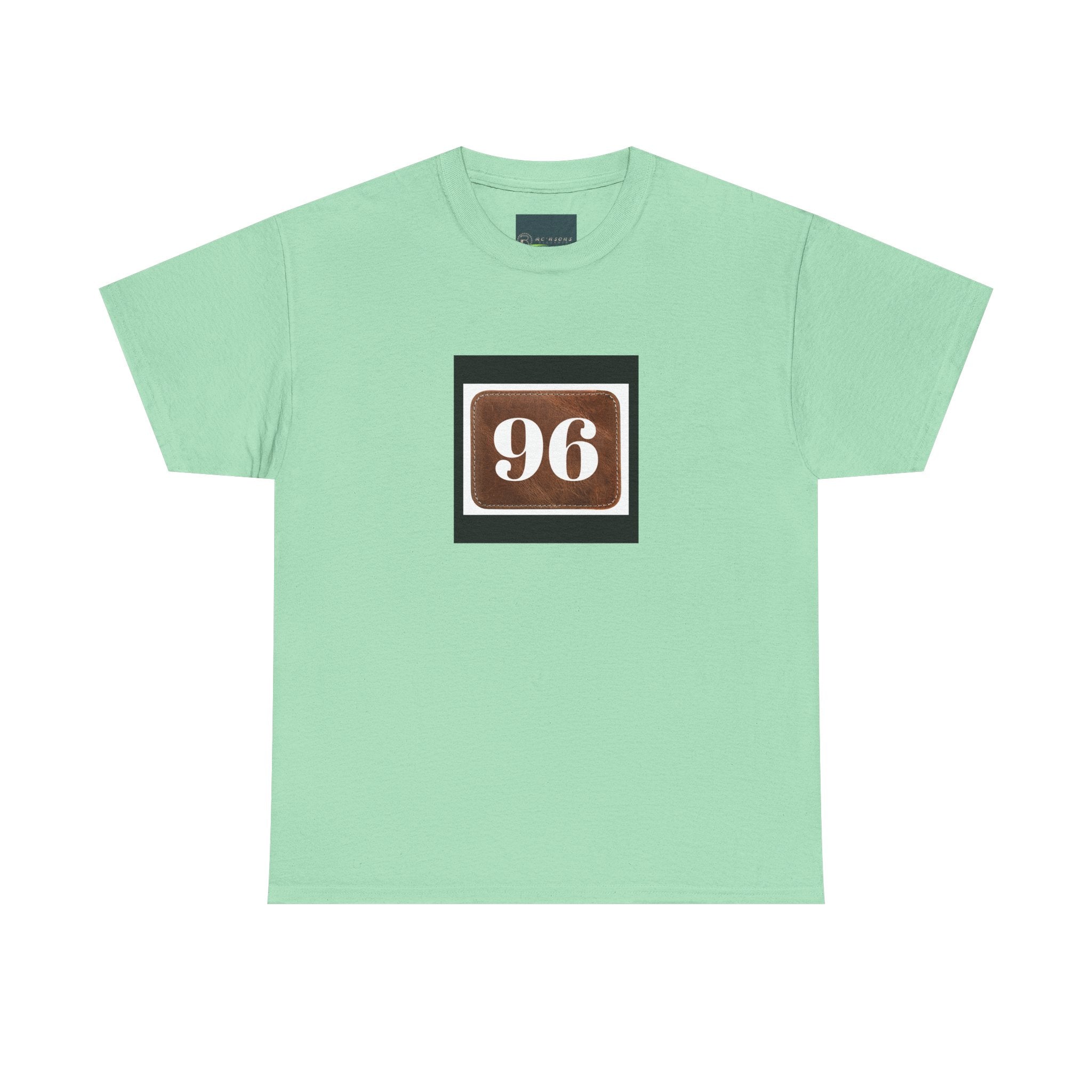 Vintage Style Unisex Heavy Cotton Tee - Classic 96 Design
