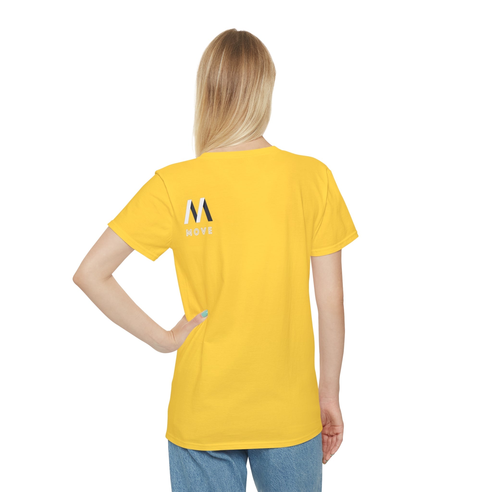 Unisex Move Graphic T-Shirt, Comfortable Casual Tee, Trendy Apparel for Everyday Wear, Gift for Fitness Enthusiasts, Stylish Wardrobe Staple Printify
