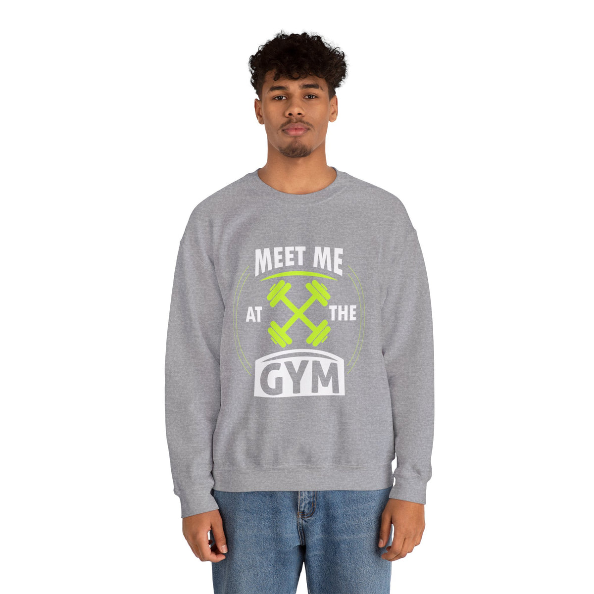 Rencontrez-moi au sweat-shirt unisexe du gymnase 