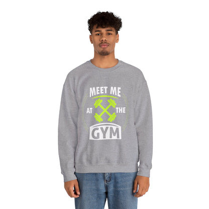 Rencontrez-moi au sweat-shirt unisexe du gymnase 