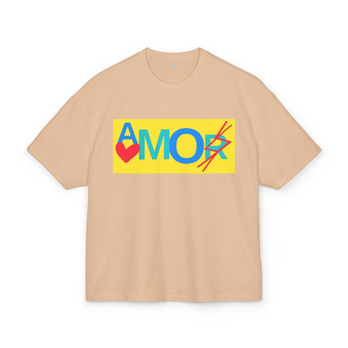 T-Shirt with AmoR X Design - Unisex