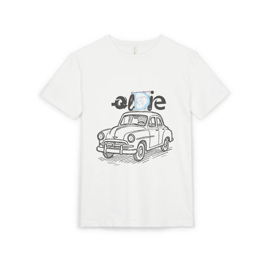 Vintage Car Graphic Tee | Unisex Sueded T-Shirt, Retro Auto Shirt, Fashion Gift, Casual Wear, Car Lover Apparel Printify