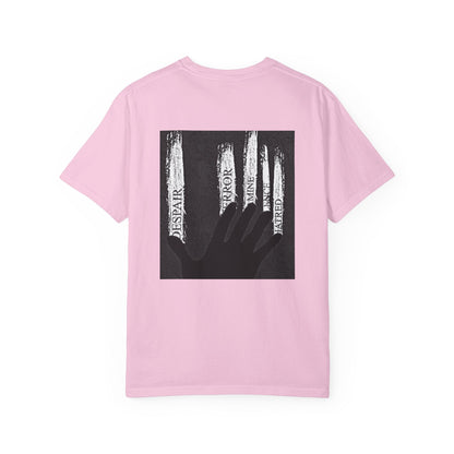 Garment-Dyed T-shirt, Unisex Black Graphic Tee, Motivational Shirt, Casual Streetwear, Perfect Gift for Friends Printify