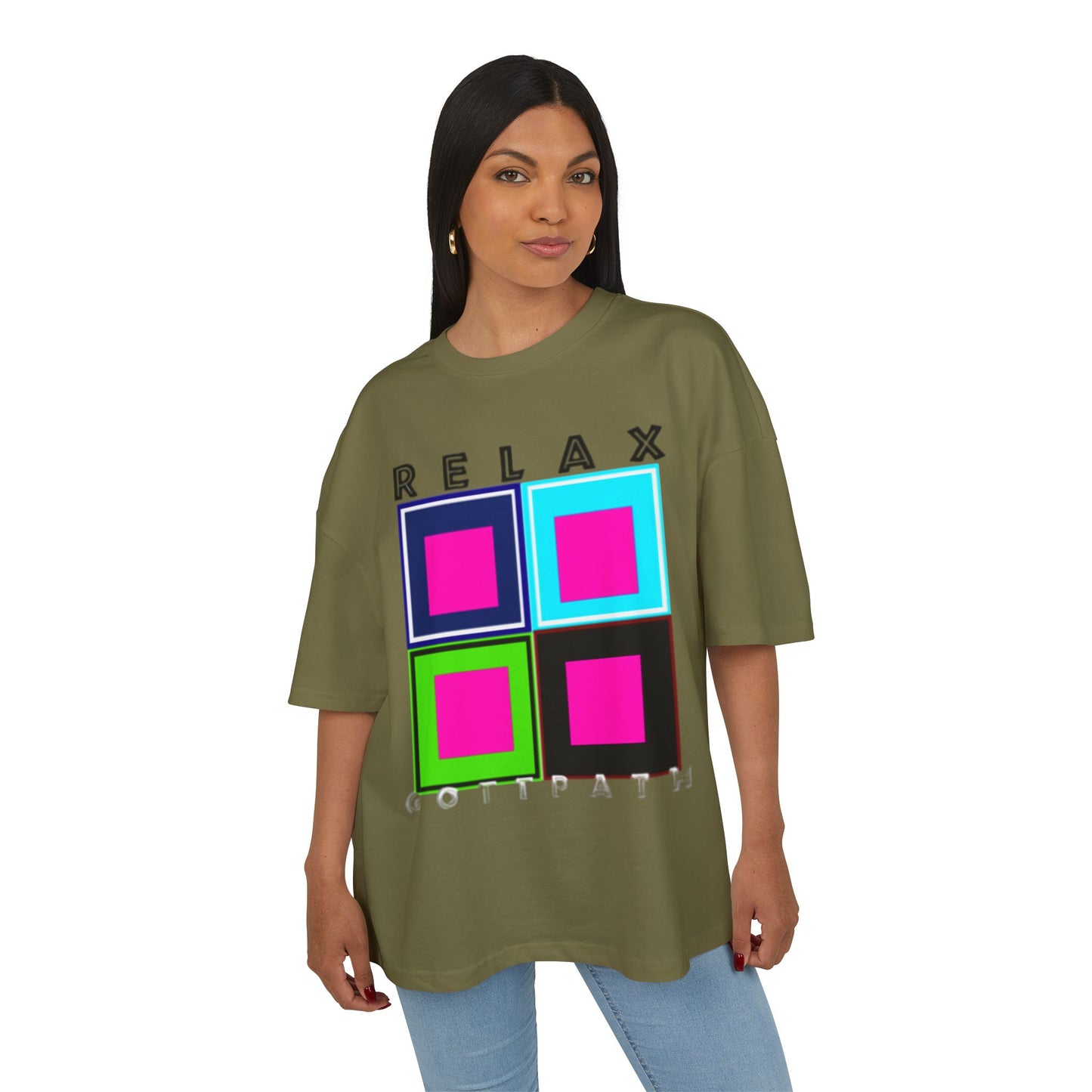 Box Tee Relax Path T-Shirt - Unisex Ultra Heavy Cotton