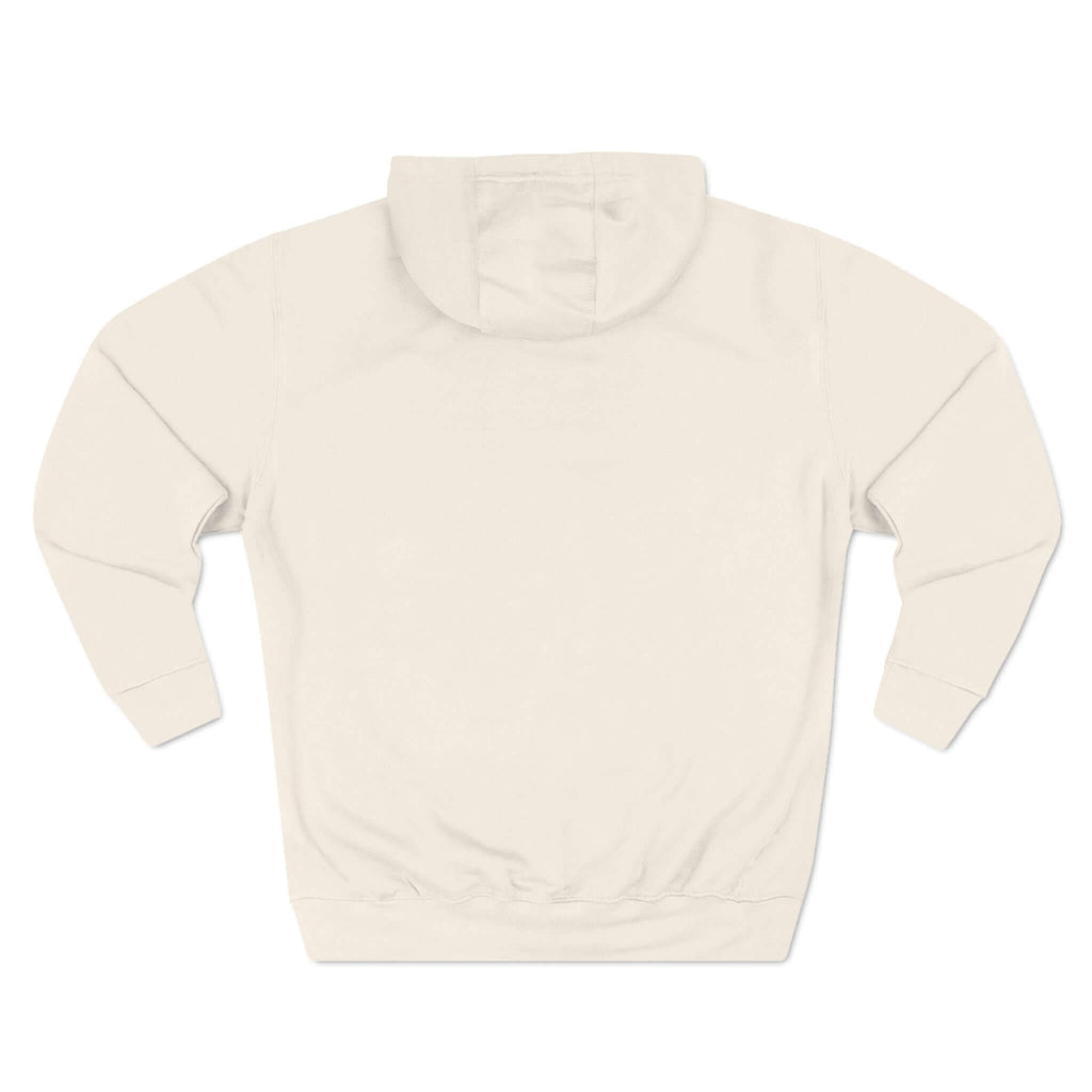 Fleece Hoodie with Quadrat Embroidery