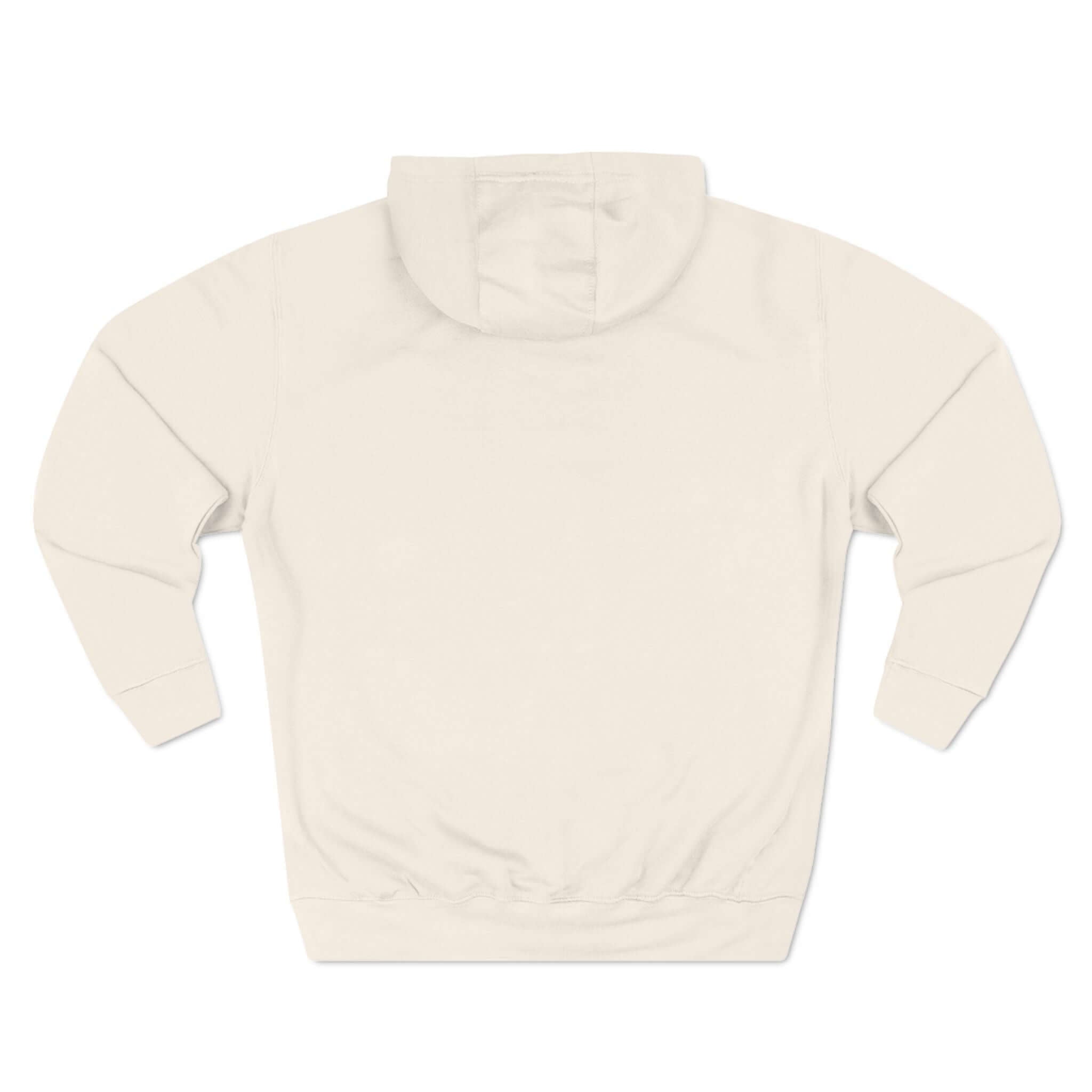 Fleece Hoodie with Quadrat Embroidery