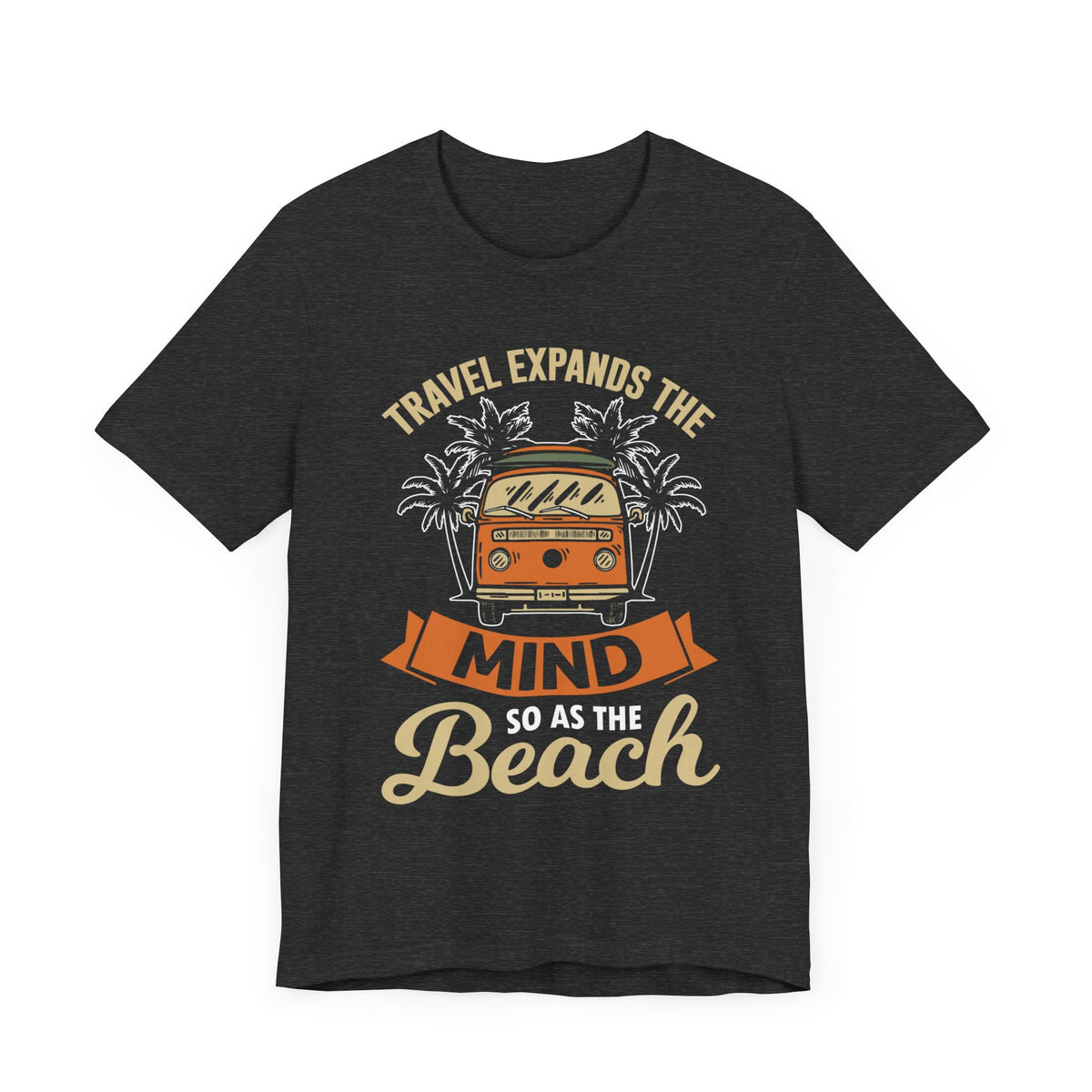 Unisex Travel Expands the mind Short Sleeve Tee