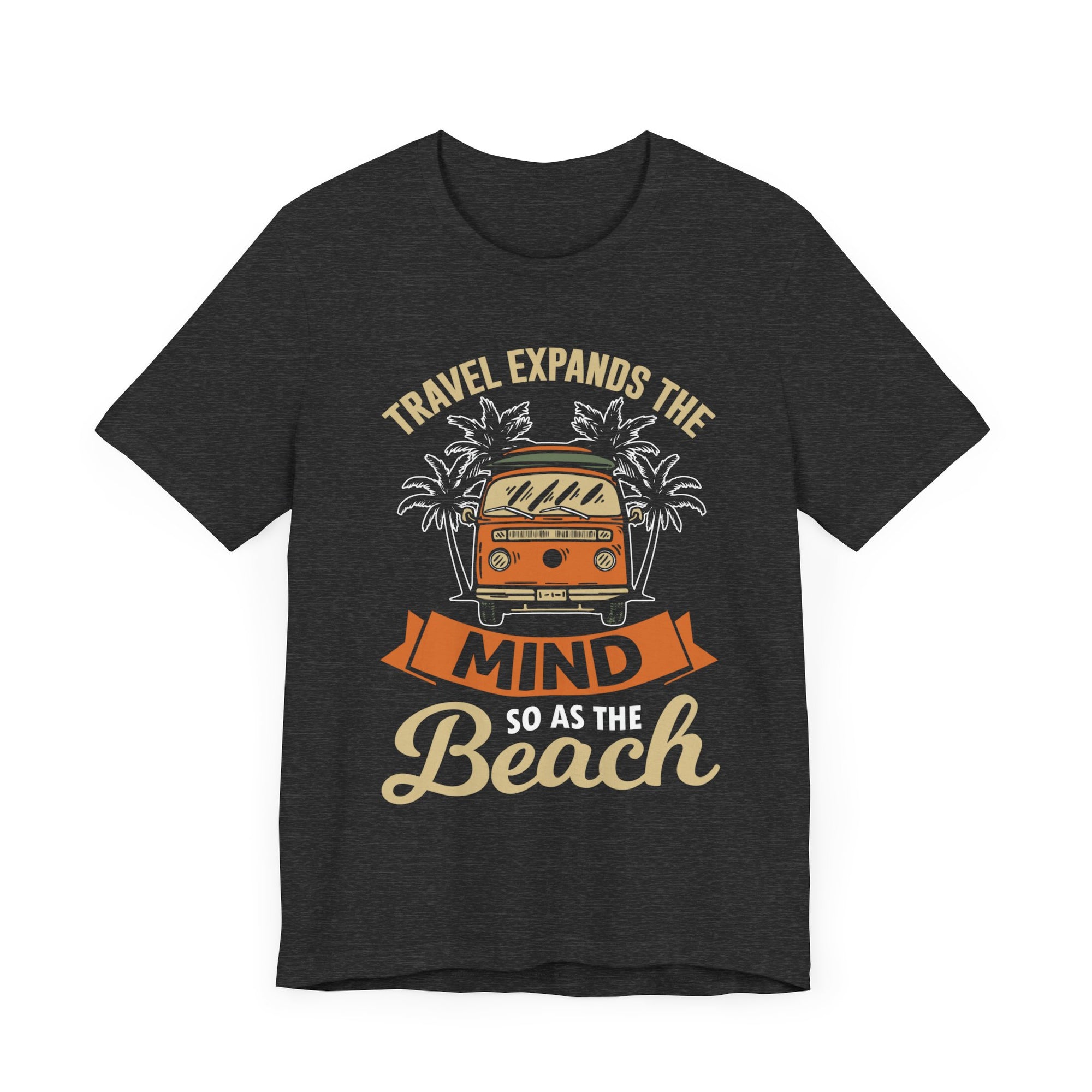 Unisex Travel Expands the mind Short Sleeve Tee