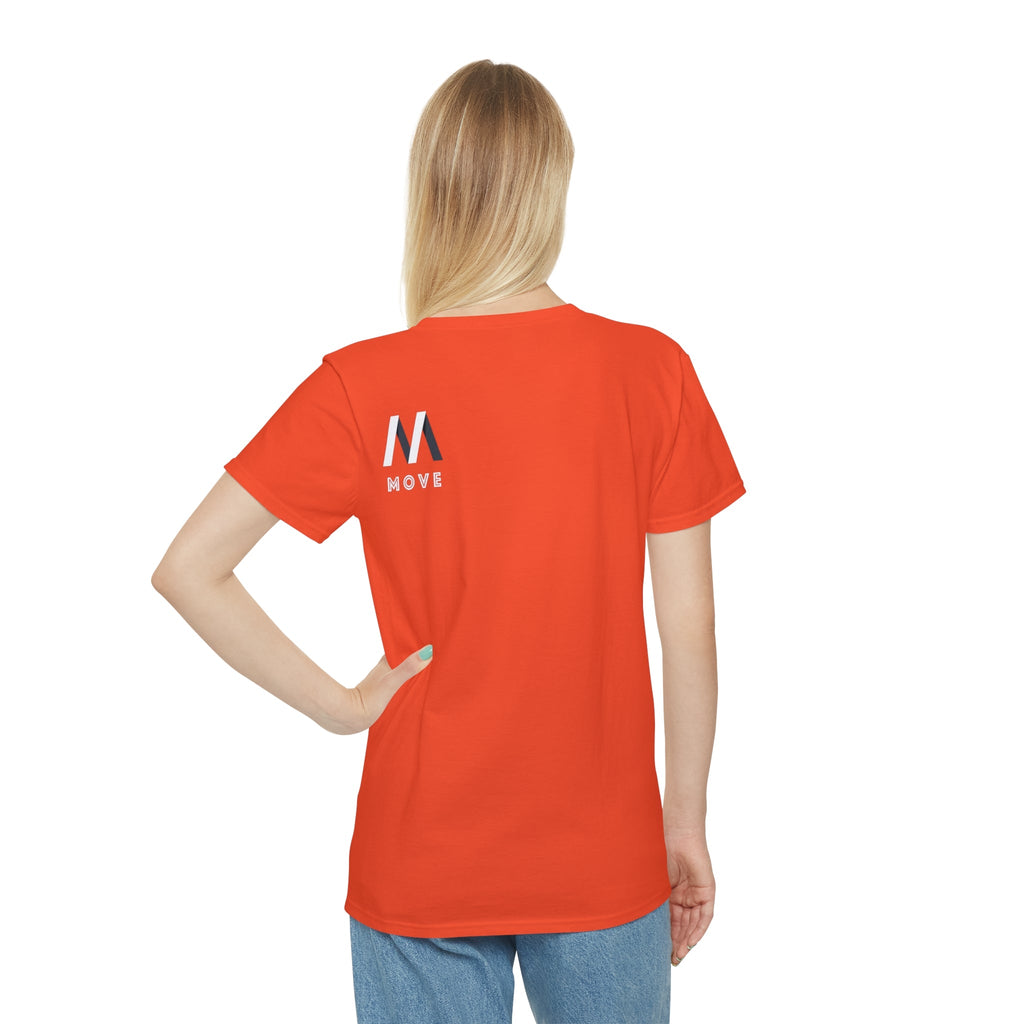 Unisex Move Graphic T-Shirt, Comfortable Casual Tee, Trendy Apparel for Everyday Wear, Gift for Fitness Enthusiasts, Stylish Wardrobe Staple Printify