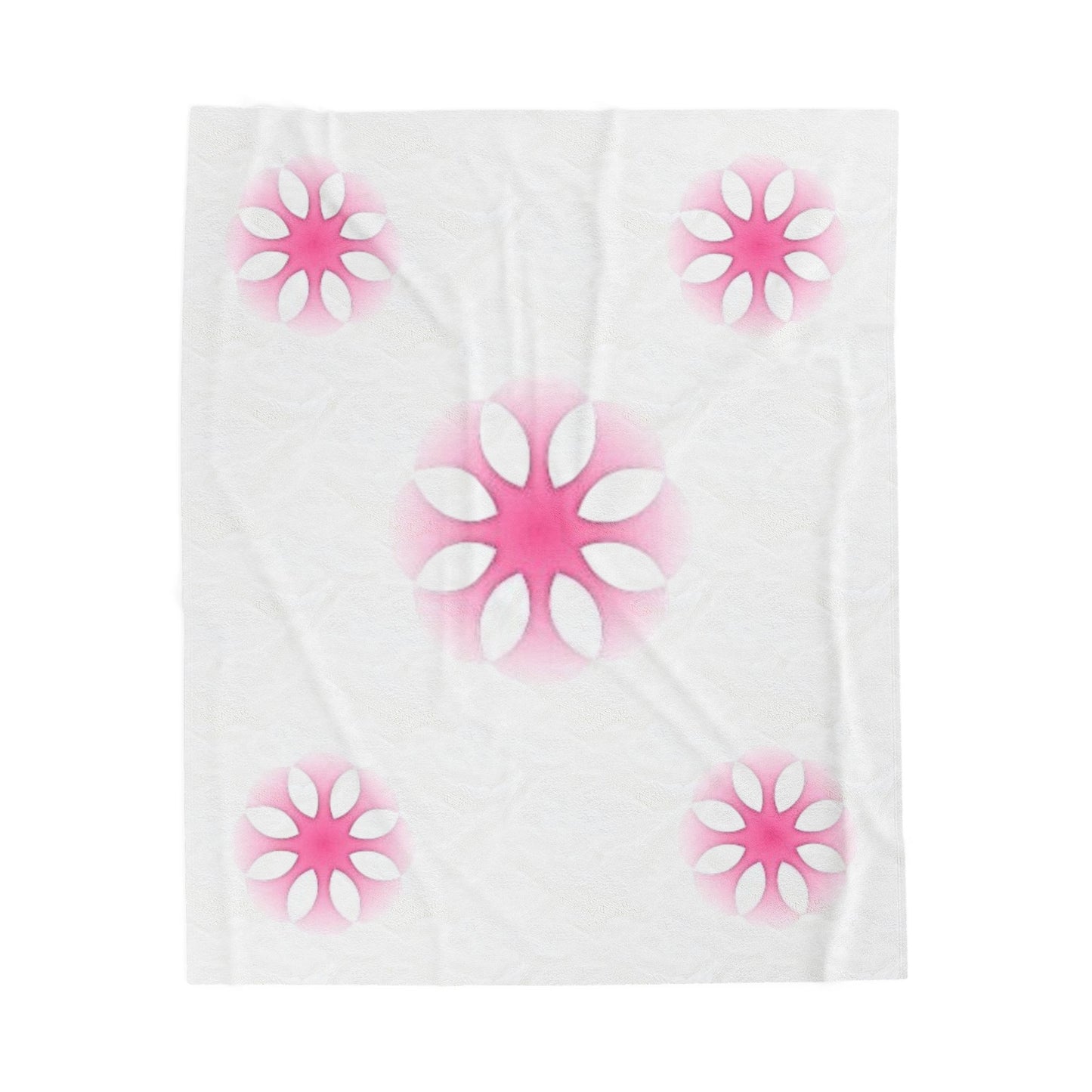 Cozy Floral Velveteen Plush Blanket for Comfort and Style