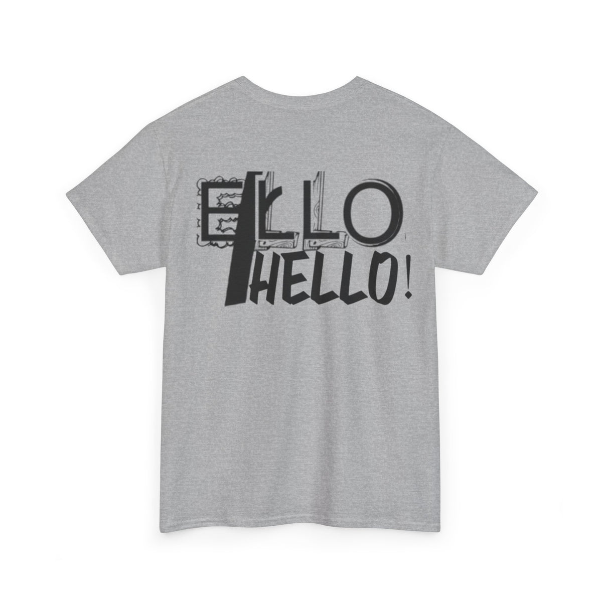Hello Unisex Tee - Casual and Stylish Cotton T-Shirt for All Occasions