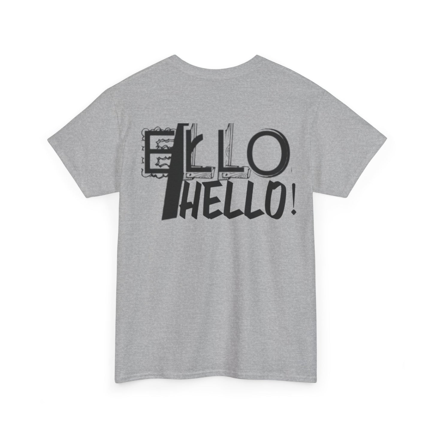Hello Unisex Tee - Casual and Stylish Cotton T-Shirt for All Occasions