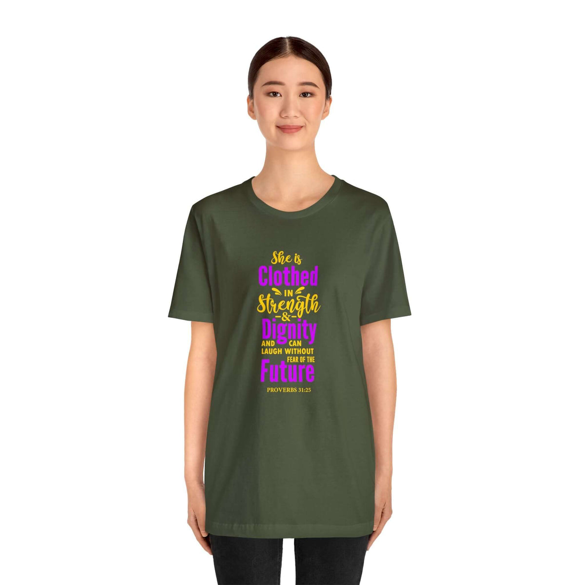 She Is Clothed In Strength Unisex Tee - RC’nSONS