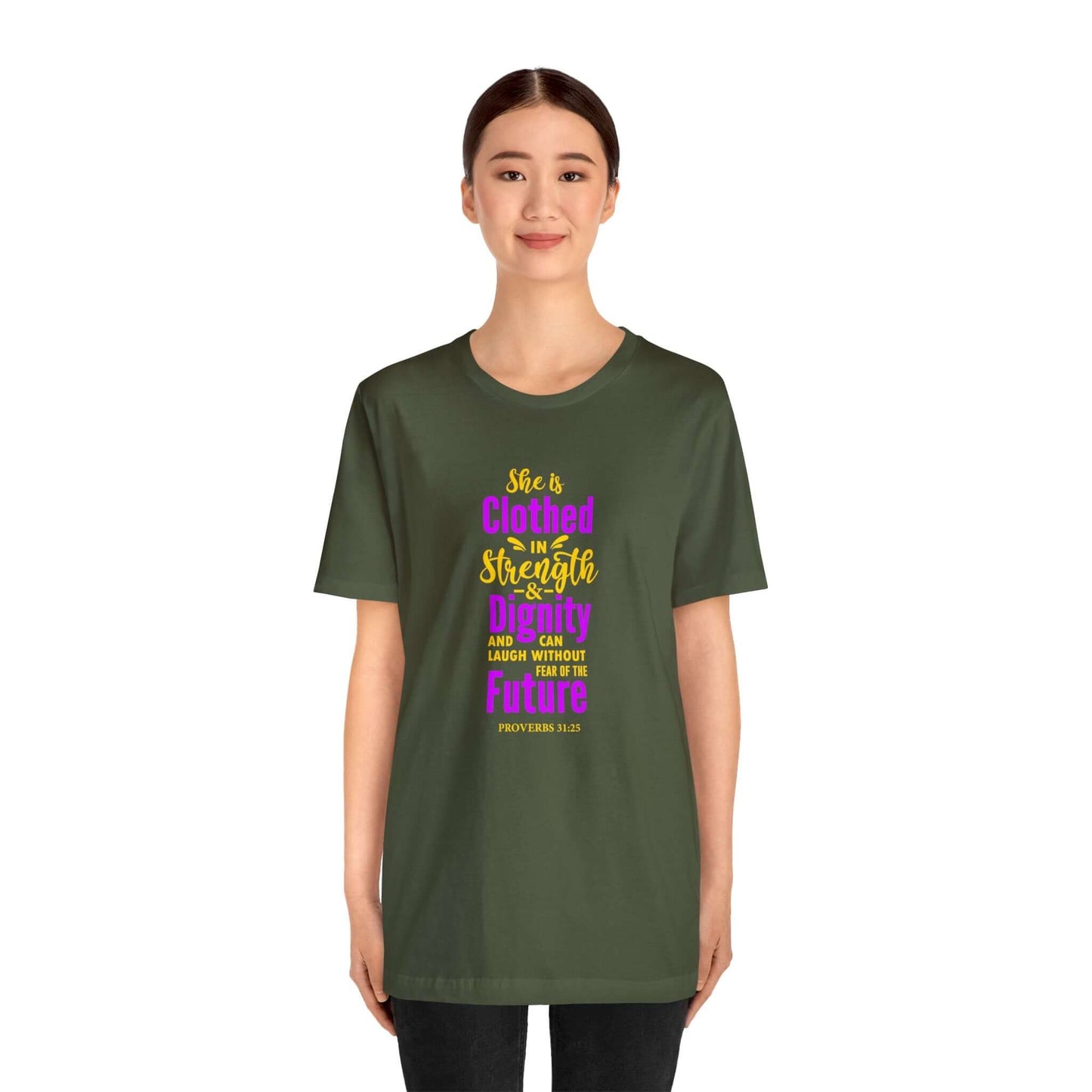 She Is Clothed In Strength Unisex Tee - RC’nSONS