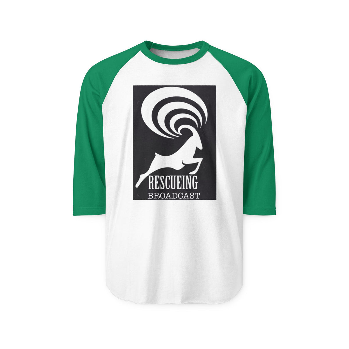 Rugged Rescue Raglan Shirt, Casual Tee for Animal Lovers, Perfect Gift for Wildlife Advocates, Unique Sports Shirt, Eco-Conscious Fashion
