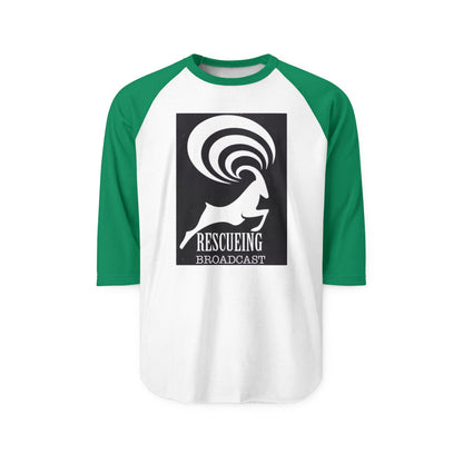 Rugged Rescue Raglan Shirt, Casual Tee for Animal Lovers, Perfect Gift for Wildlife Advocates, Unique Sports Shirt, Eco-Conscious Fashion