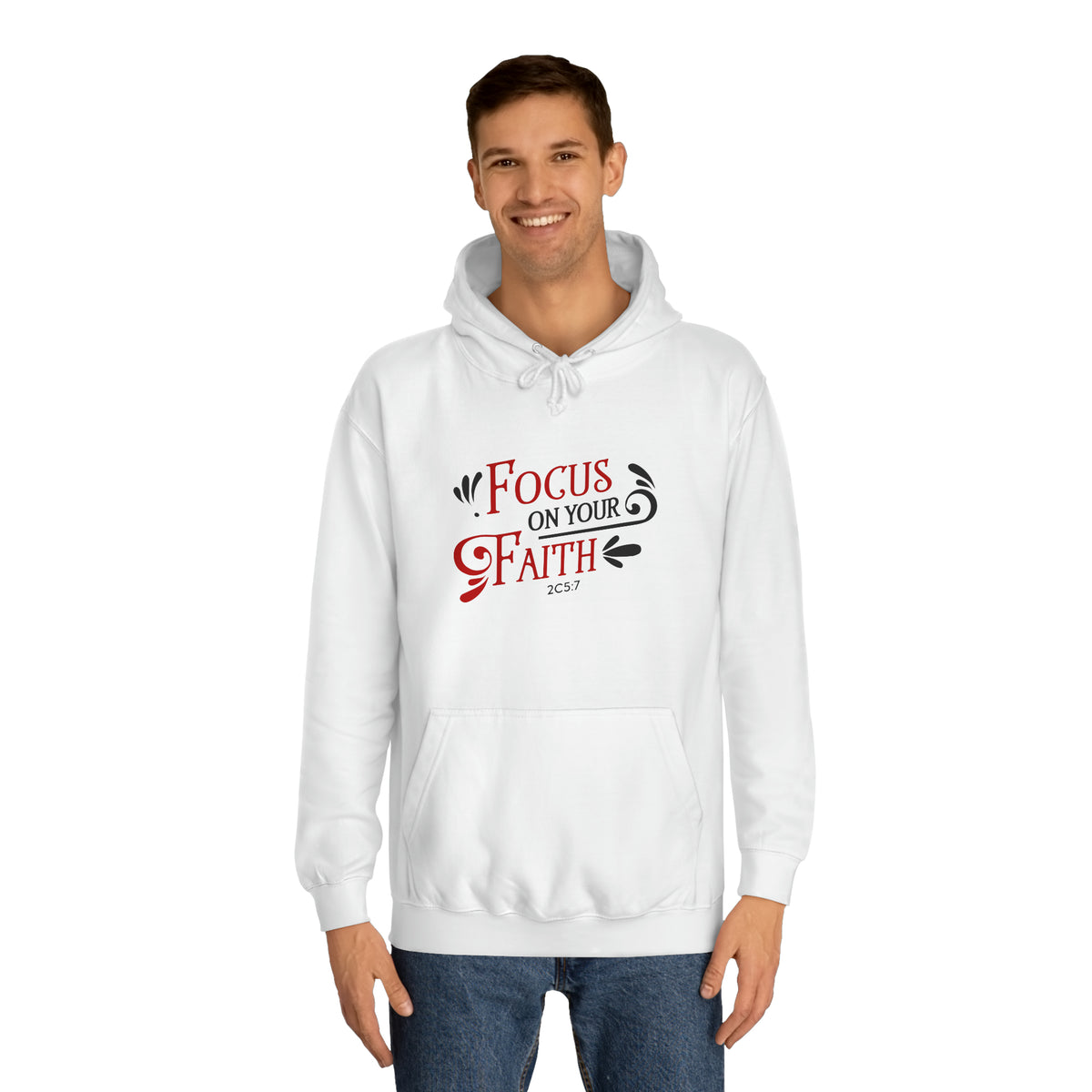 Focus On Your Faith Unisex Hoodie
