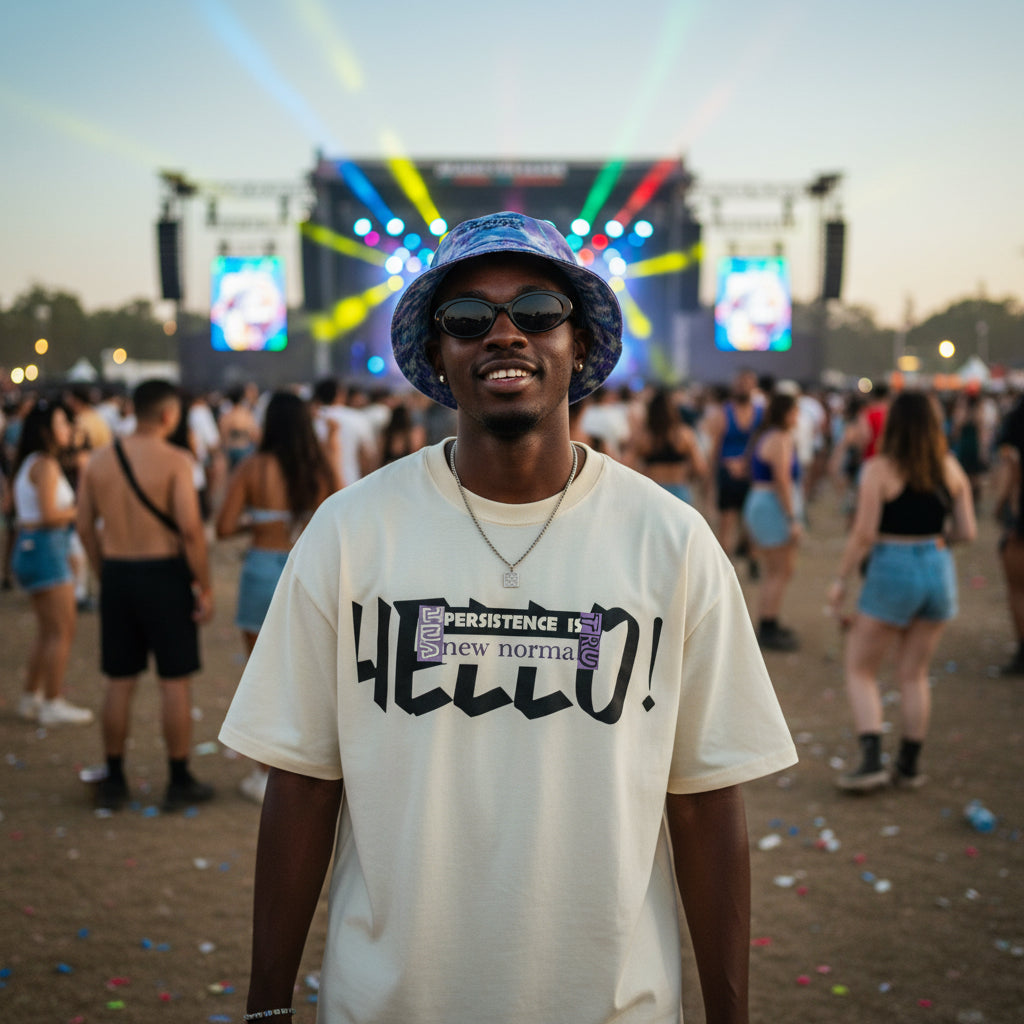 Hello! Persistence is the New Norma Unisex Box Tee Printify