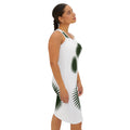Rcnsons Women's Racerback Greenstar  Dress (AOP)
