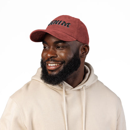 Embroidered Corduroy Cap Printify