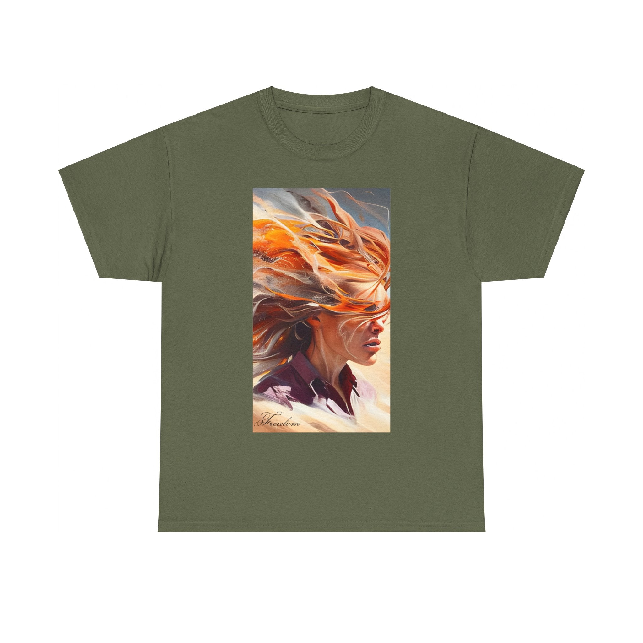 Unisex Heavy Cotton Freedom Tee