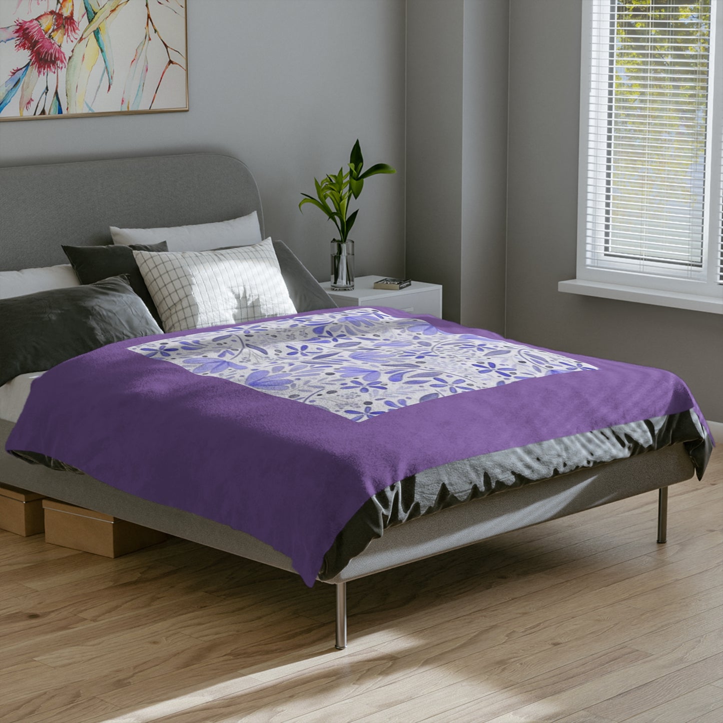 Velveteen Minky Blanket