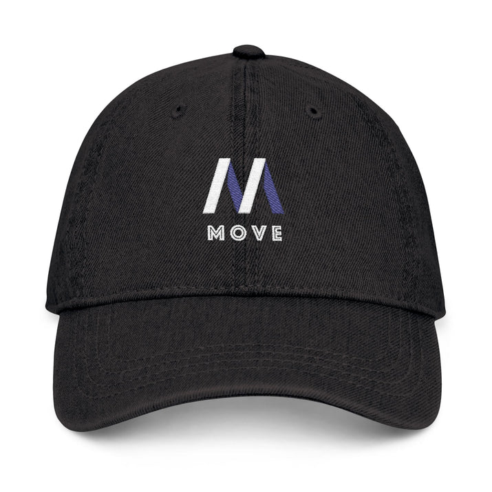 Embroidered Denim Hat - Move Design Printify