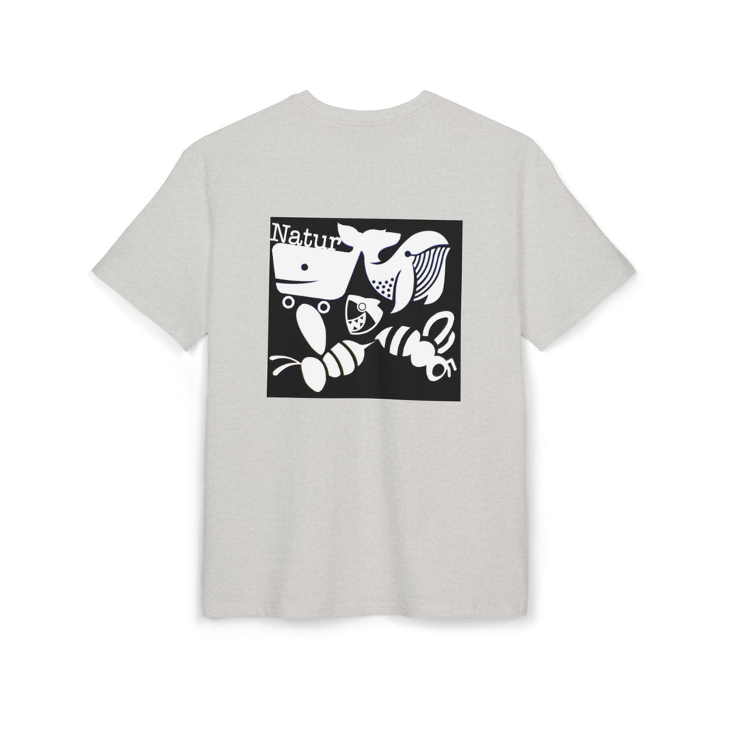Nature-Inspired Oversize Tee - Unisex Graphic T-Shirt, Eco-Friendly Fashion, Casual Wear, Gift for Nature Lovers, Streetwear