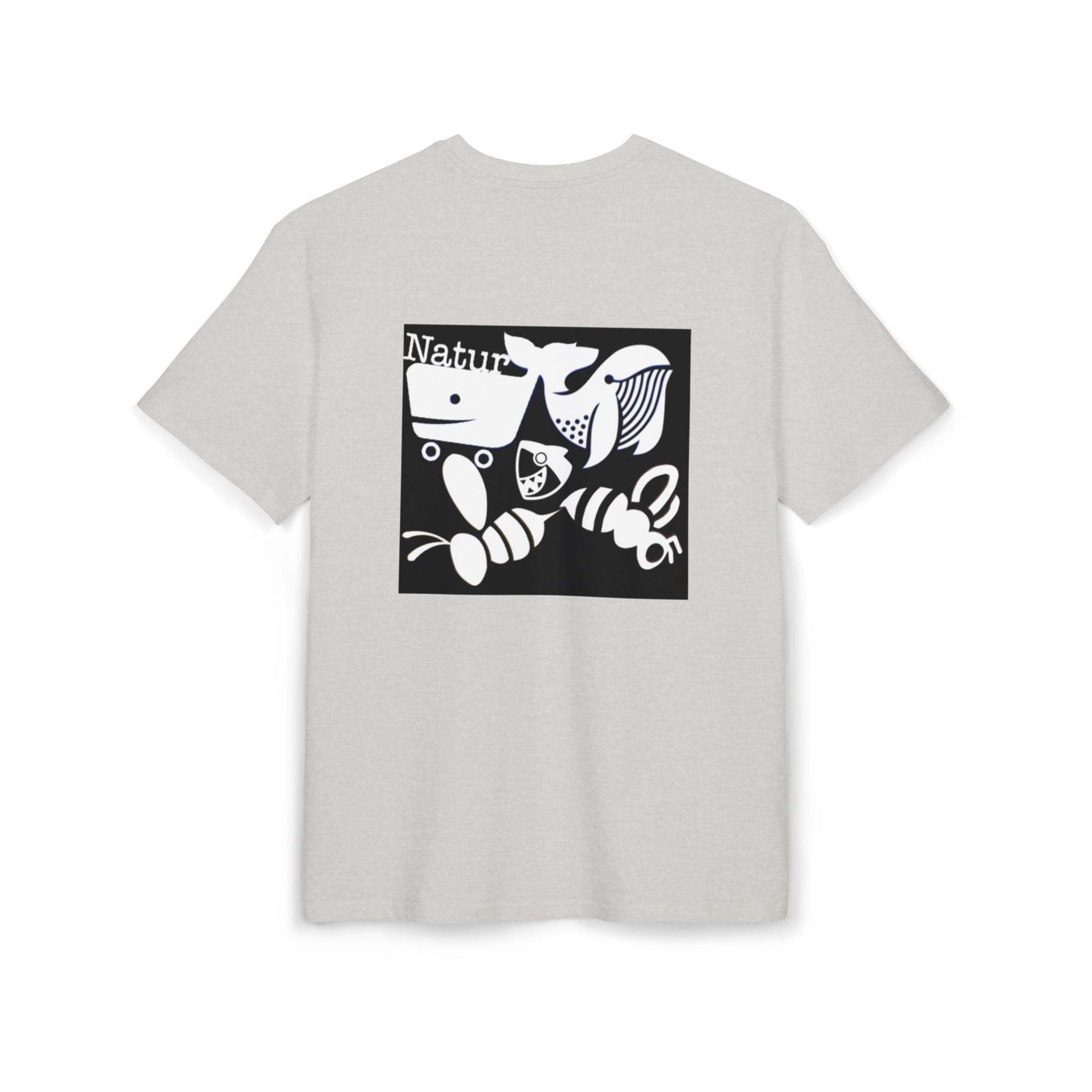 Nature-Inspired Oversize Tee - Unisex Graphic T-Shirt, Eco-Friendly Fashion, Casual Wear, Gift for Nature Lovers, Streetwear