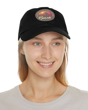 Dad Hat with Leather Patch (Round) - RC’nSONS